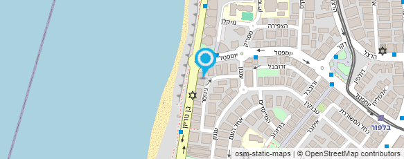 מפת הגעה אל סטלה ביץ' דג על הים מפת הגעה אל סטלה ביץ' דג על הים