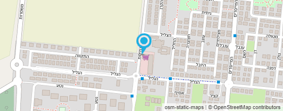 מפת הגעה אל מכבסת מקופלת