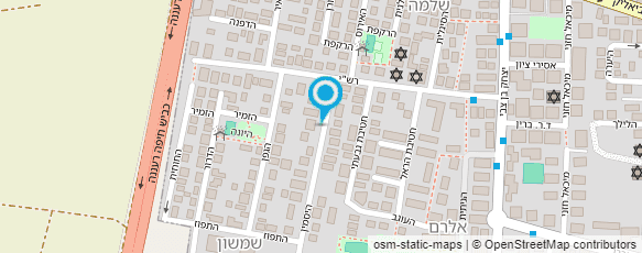 מפת הגעה אל קסם של צהרון