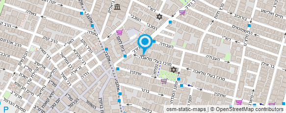 מפת הגעה אל ליטל סטריט Little Street