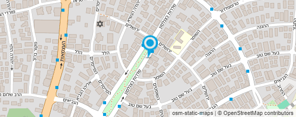 מפת הגעה אל א. הכורת כריתת עצים