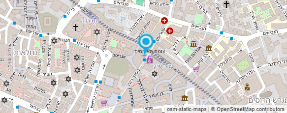 מפת הגעה אל אצל הלל