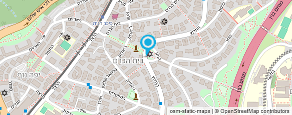 מפת הגעה אל ארנון בריאות הוליסטית בתנועה