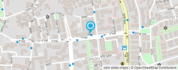 מפת הגעה אל אורן עבודות צבע מקצועיות