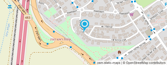 מפת הגעה אל רקעים - עיצוב תפאורות