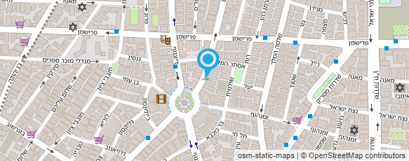 מפת הגעה אל עמרי רון