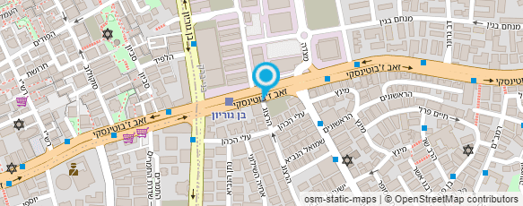 מפת הגעה אל פיצה כמעט חינם