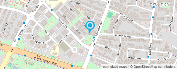 מפת הגעה אל ד"ר גלוזמן לב