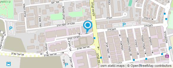 מפת הגעה אל אקווה ג'ים AQUAGYM