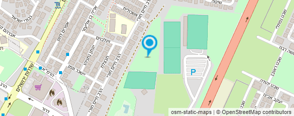 מפת הגעה אל בית ספר לכדורגל