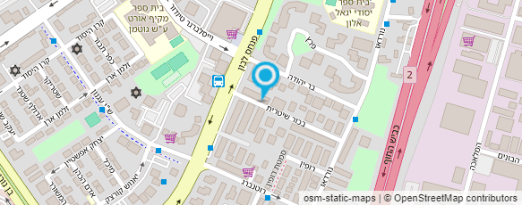 מפת הגעה אל עו"ד יחזקאל-כחלון פנינה