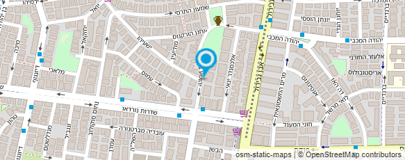 מפת הגעה אל לניר תמר-אנגלית עסקית