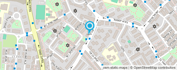 מפת הגעה אל החרוזית של עדי