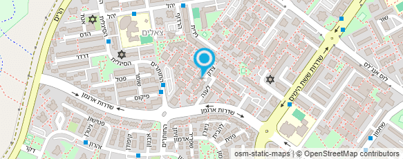 מפת הגעה אל פעוטון אוריה-הגן השקוף