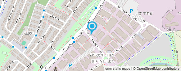 מפת הגעה אל פרופ' טולצ'ינסקי חגית