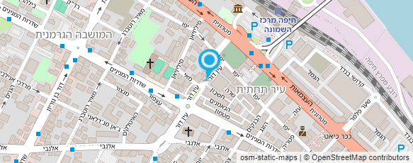 מפת הגעה אל טופ גלאס