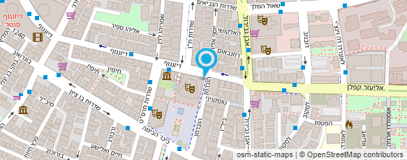 מפת הגעה אל קפה לנדוור