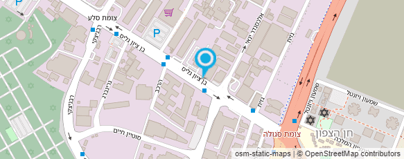 מפת הגעה אל גלידות פלדמן