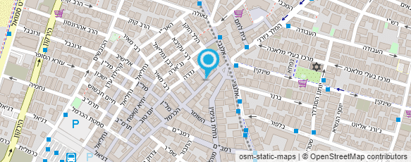 מפת הגעה אל קפה בשוק