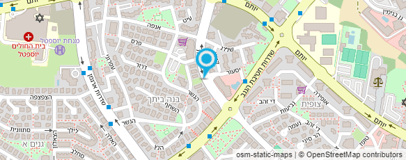 מפת הגעה אל צהרון בועז-יצירה וחוויה