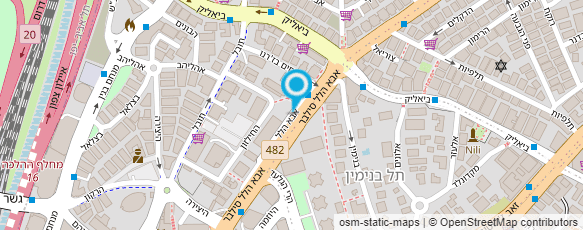 מפת הגעה אל עומרי כהן - יועץ עסקי