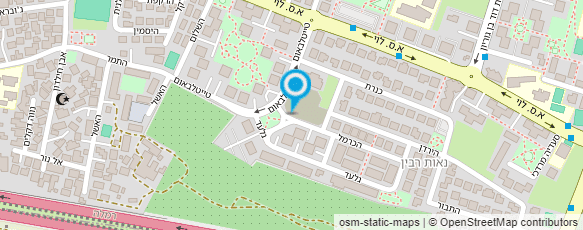 מפת הגעה אל אחוזת רעים - דיור מוגן