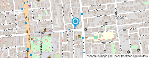 מפת הגעה אל אושרית עיצוב שיער