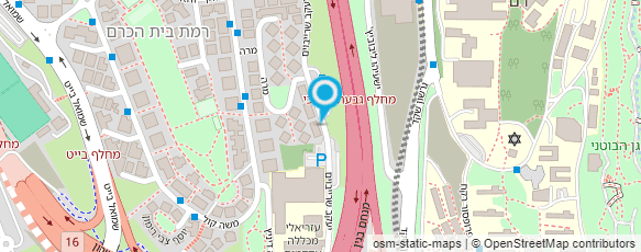 מפת הגעה אל הנדסית ירושלים בע"מ