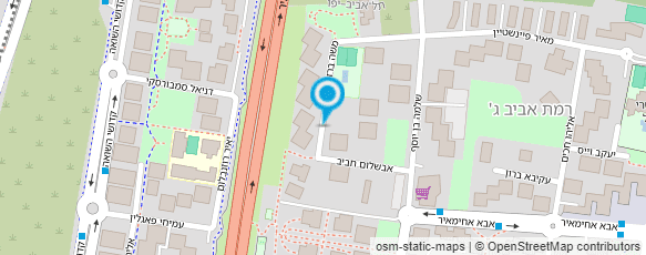 מפת הגעה אל שרון אלדד מאמן כושר אישי ומקצועי