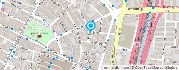 מפת הגעה אל יעל פדיקור רפואי