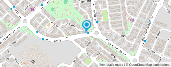 מפת הגעה אל עיצוב שיער אשר