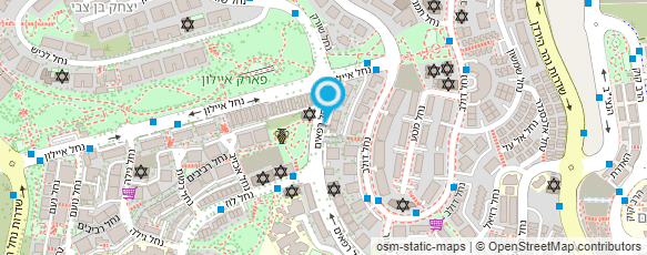 מפת הגעה אל מרכז חושן