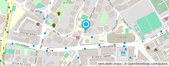 מפת הגעה אל עו"ד עומר יעקבוביץ