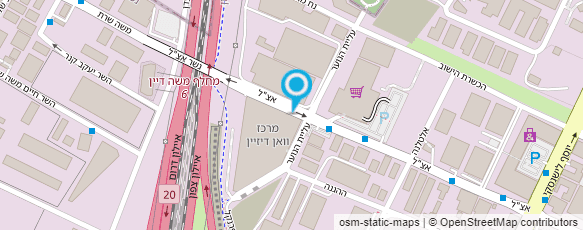 מפת הגעה אל אסף רהיטי איכות