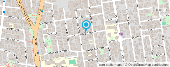 מפת הגעה אל יוגב שרותי אינסטלציה