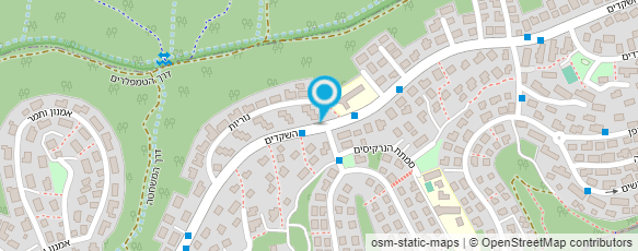 מפת הגעה אל רביד חורש רחל