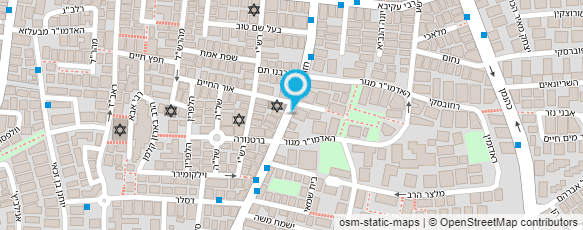 מפת הגעה אל אופטיקה מאור עיניים