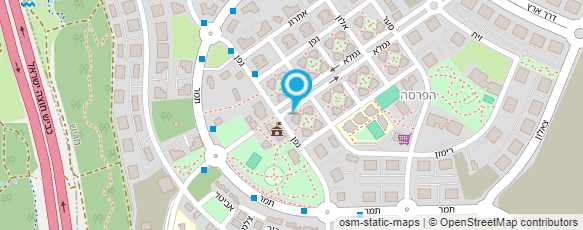 מפת הגעה אל רבקה פרלמן - דיקור סיני