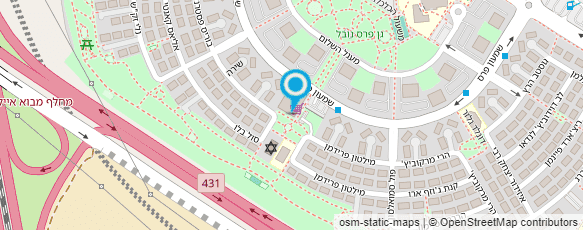 מפת הגעה אל המטבח של יהלומה ואפי