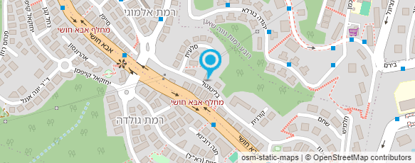 מפת הגעה אל ד"ר ברזון גיא