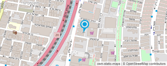 מפת הגעה אל דומינו'ס פיצה