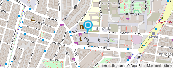 מפת הגעה אל שרון לוי