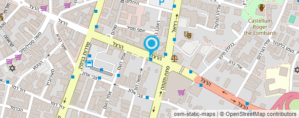 מפת הגעה אל אברהם בועז אורגד משרד עו"ד