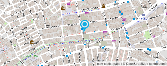 מפת הגעה אל בית חליפות הג'ודו