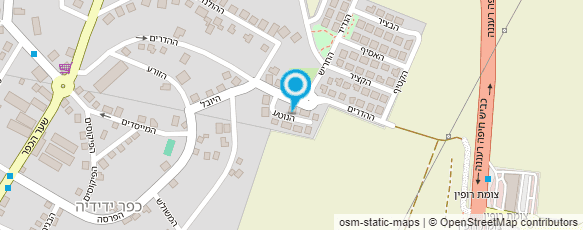 מפת הגעה אל חני שדה BODY TALK