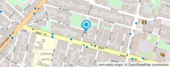 מפת הגעה אל מרכז לאורח חיים בריא והרזיה