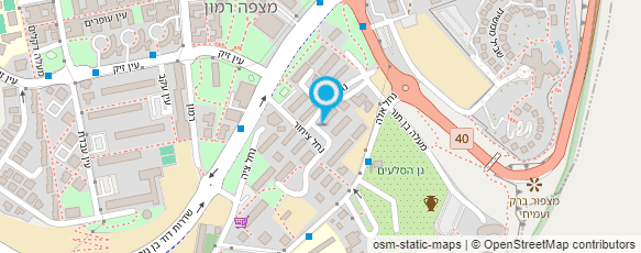 מפת הגעה אל רוני יעיש אומנות הצורפות