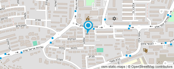 מפת הגעה אל מרכז הפרחים