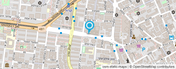 מפת הגעה אל בית חולים לאופניים