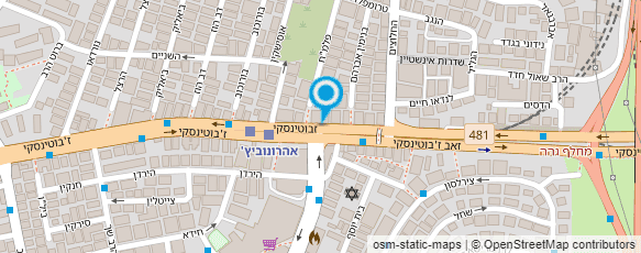 מפת הגעה אל תן גז המרכז